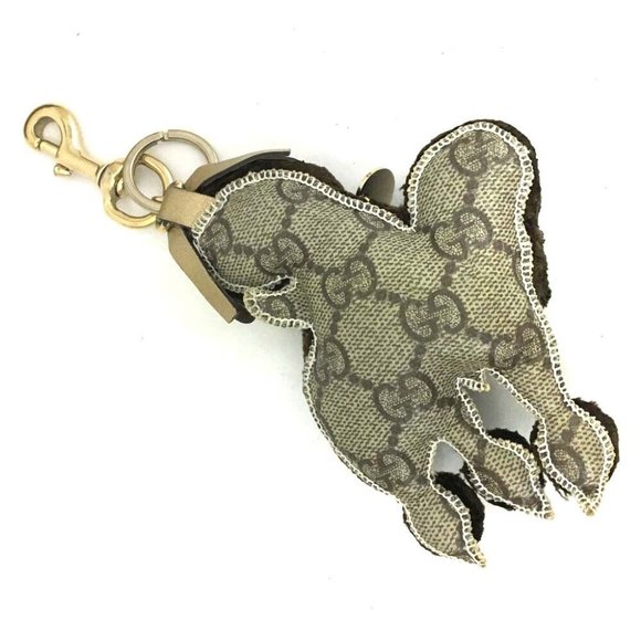 Gucciori GG Logo Canvas Leather Key Holder/4M0103 - Picture 6 of 8